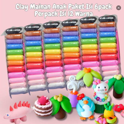 Rainbow Clay Kit