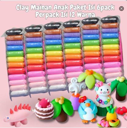 Rainbow Clay Kit