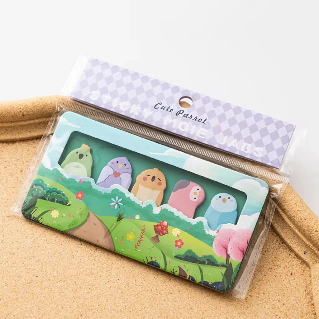 Animal Tabs Sticky Notes (6 pcs)