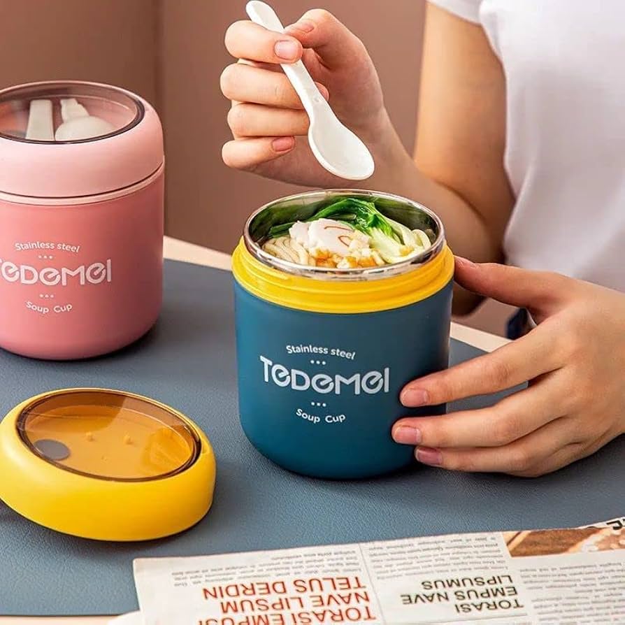 Mini Bento Soup Lunch Box