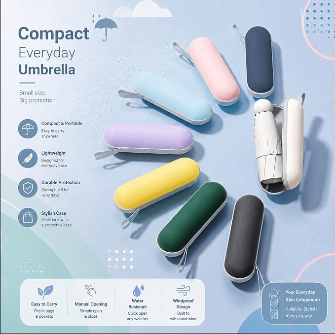Mini Compact Umbrella