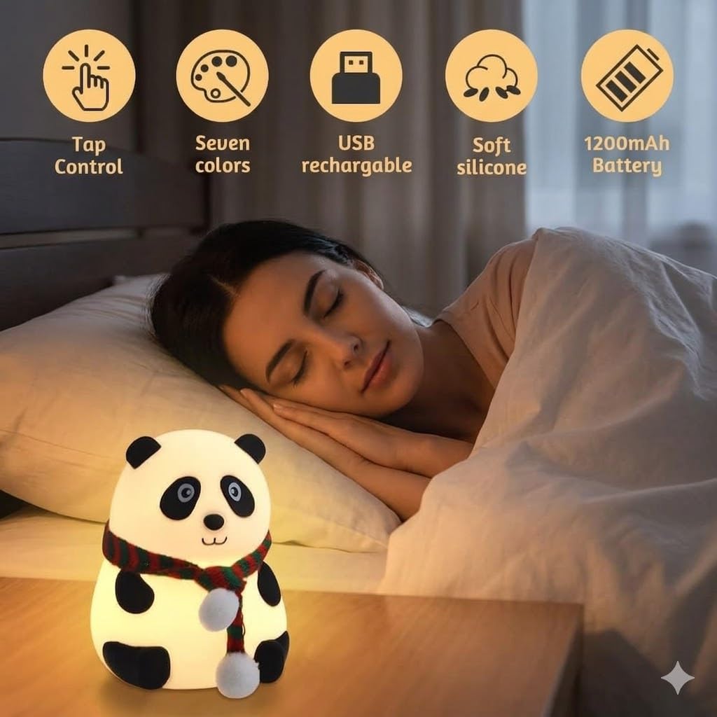 Panda LED Night Lamp