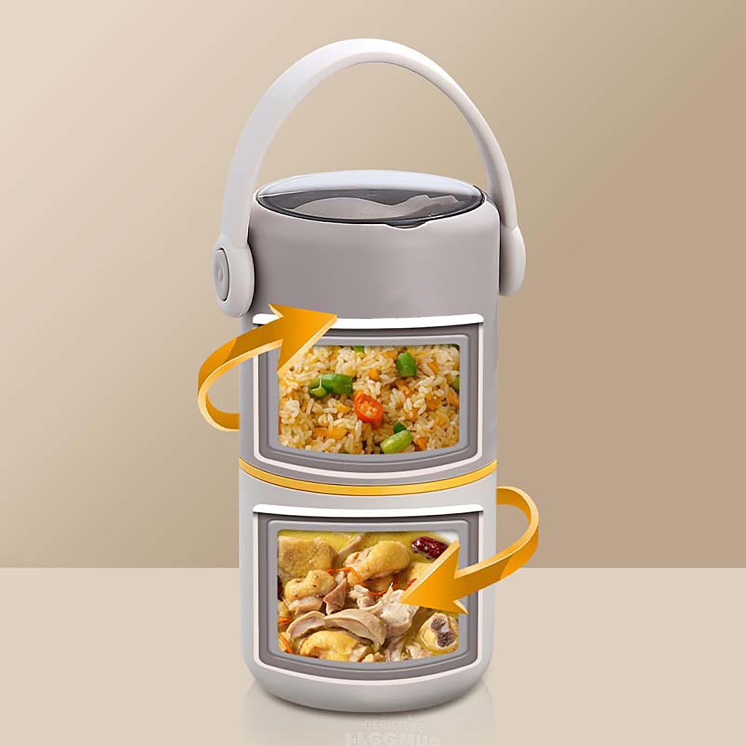 2 Layer Lunch Box