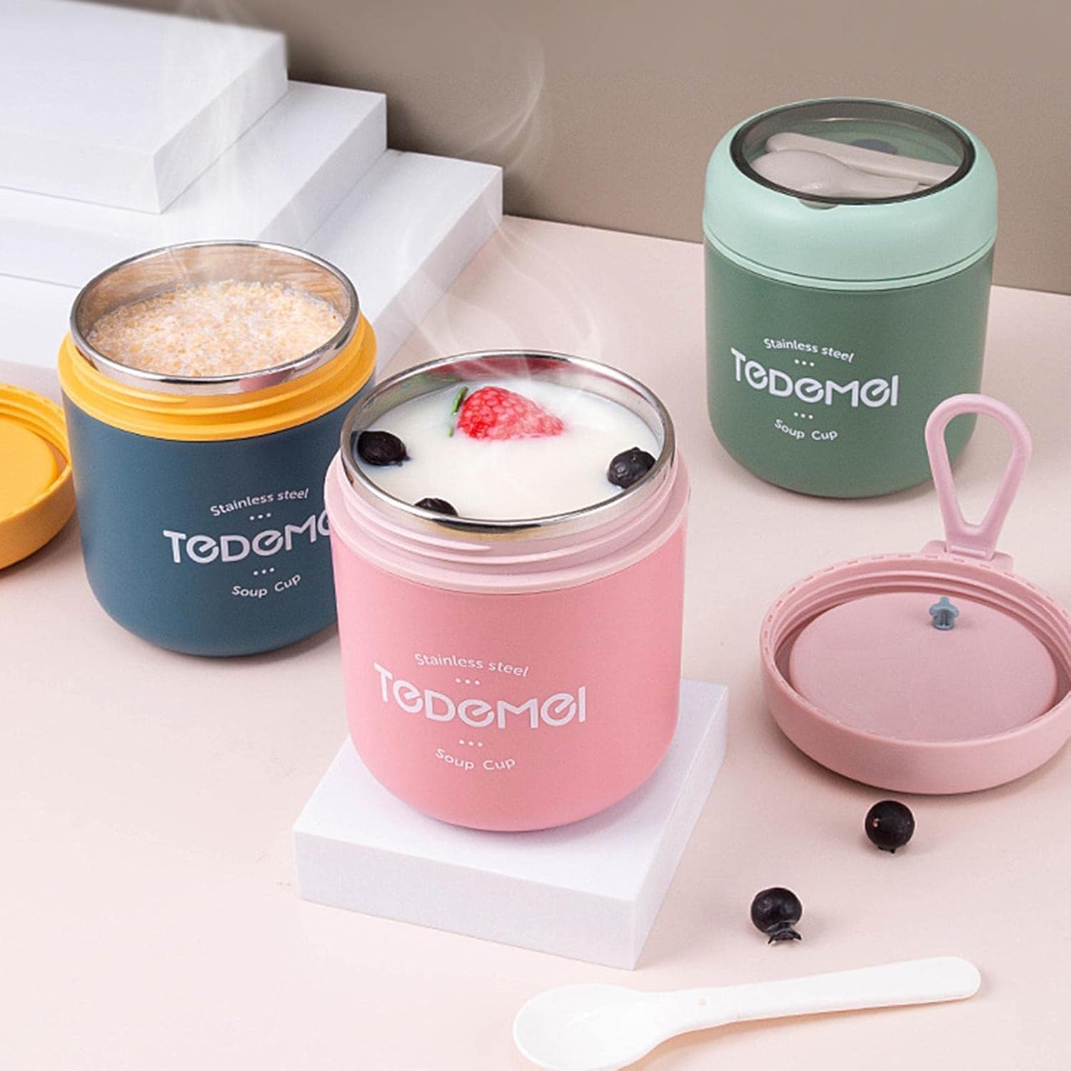 Mini Bento Soup Lunch Box