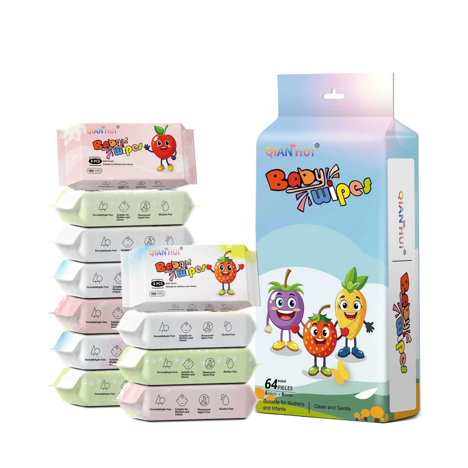 Mini Wet Wipes Pack