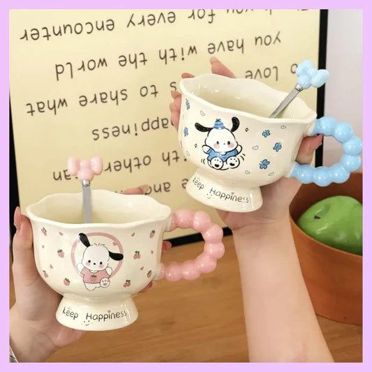 Cartoon Ceramic Mug Set