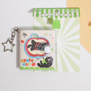 Button Lock Closure Keeps notes safe