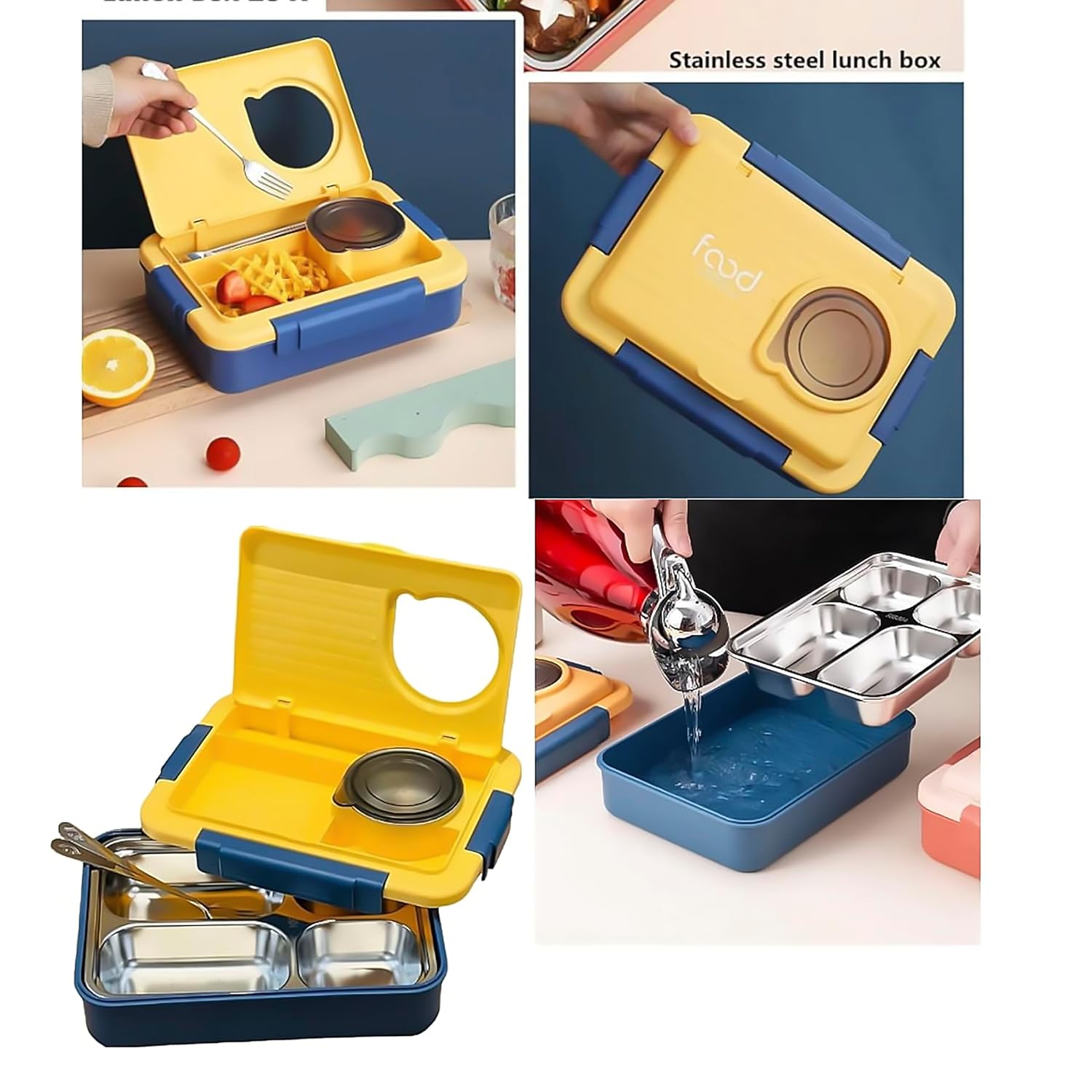 Quad Lock Lunch Box