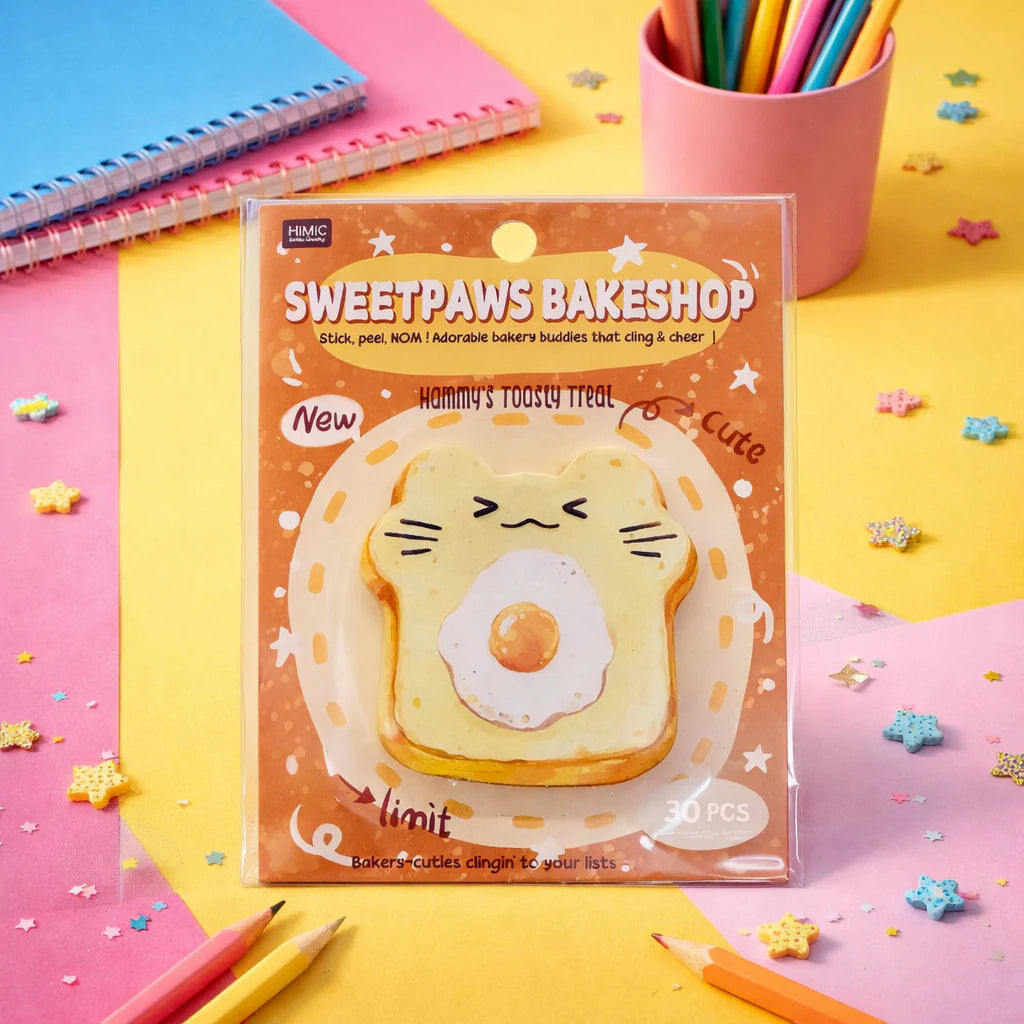 Bakery Sticky Notes (6 pcs)