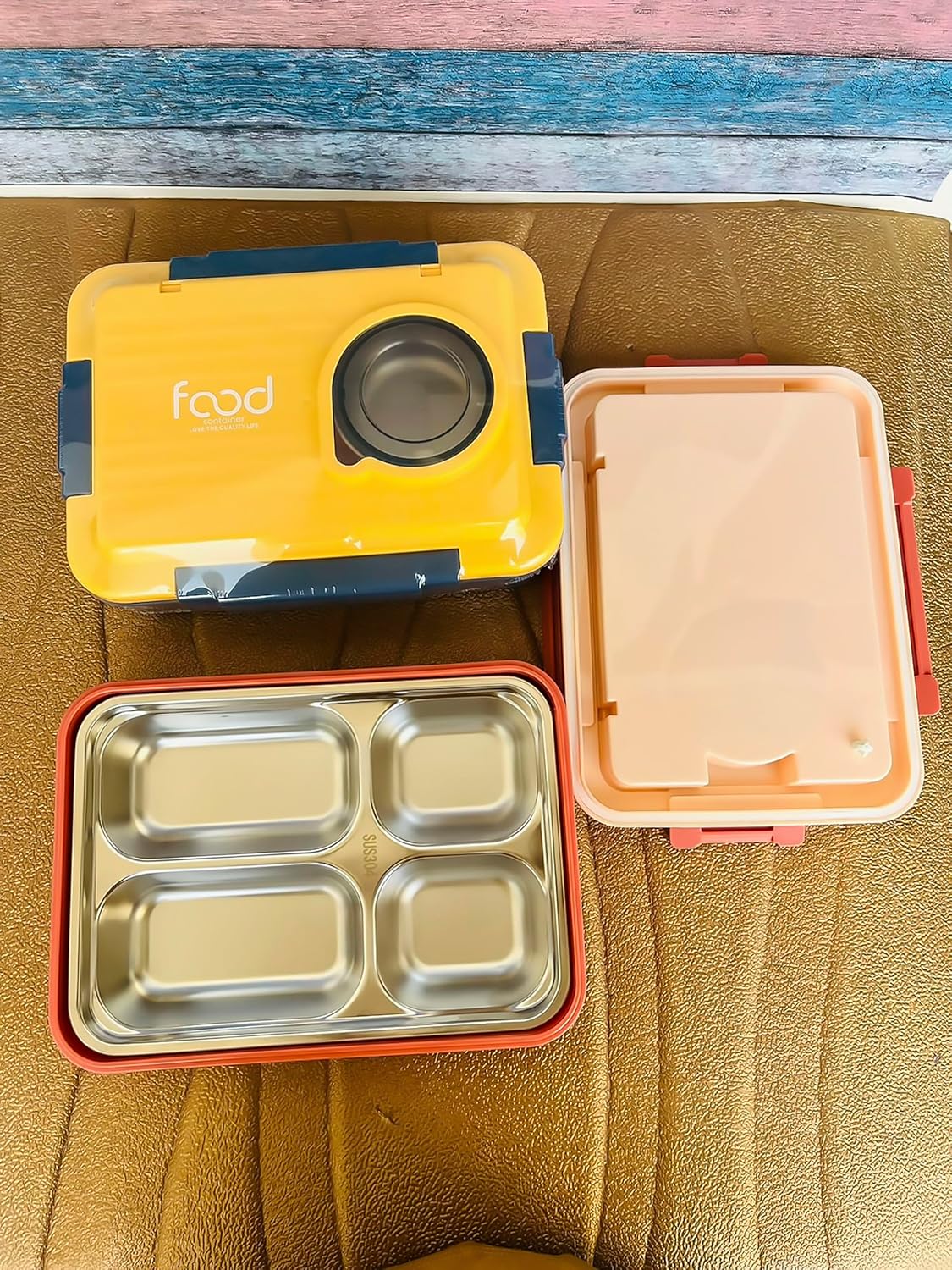 Quad Lock Lunch Box