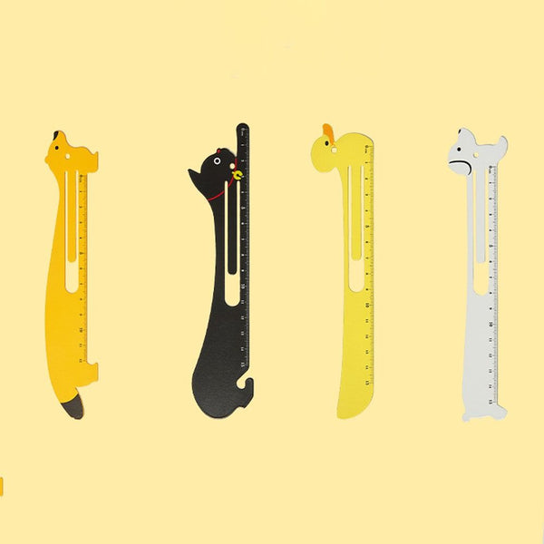 Animal Bookmark Ruler
