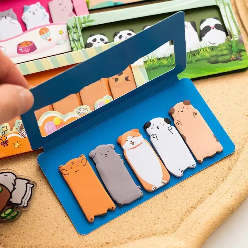 Animal Tabs Sticky Notes (6 pcs)