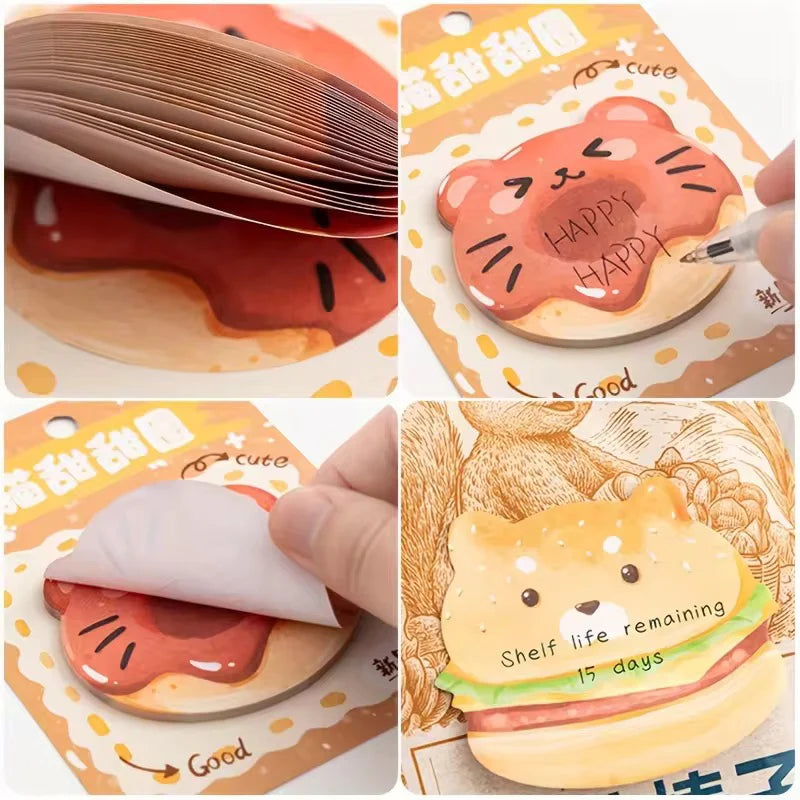 Bakery Sticky Notes (6 pcs)