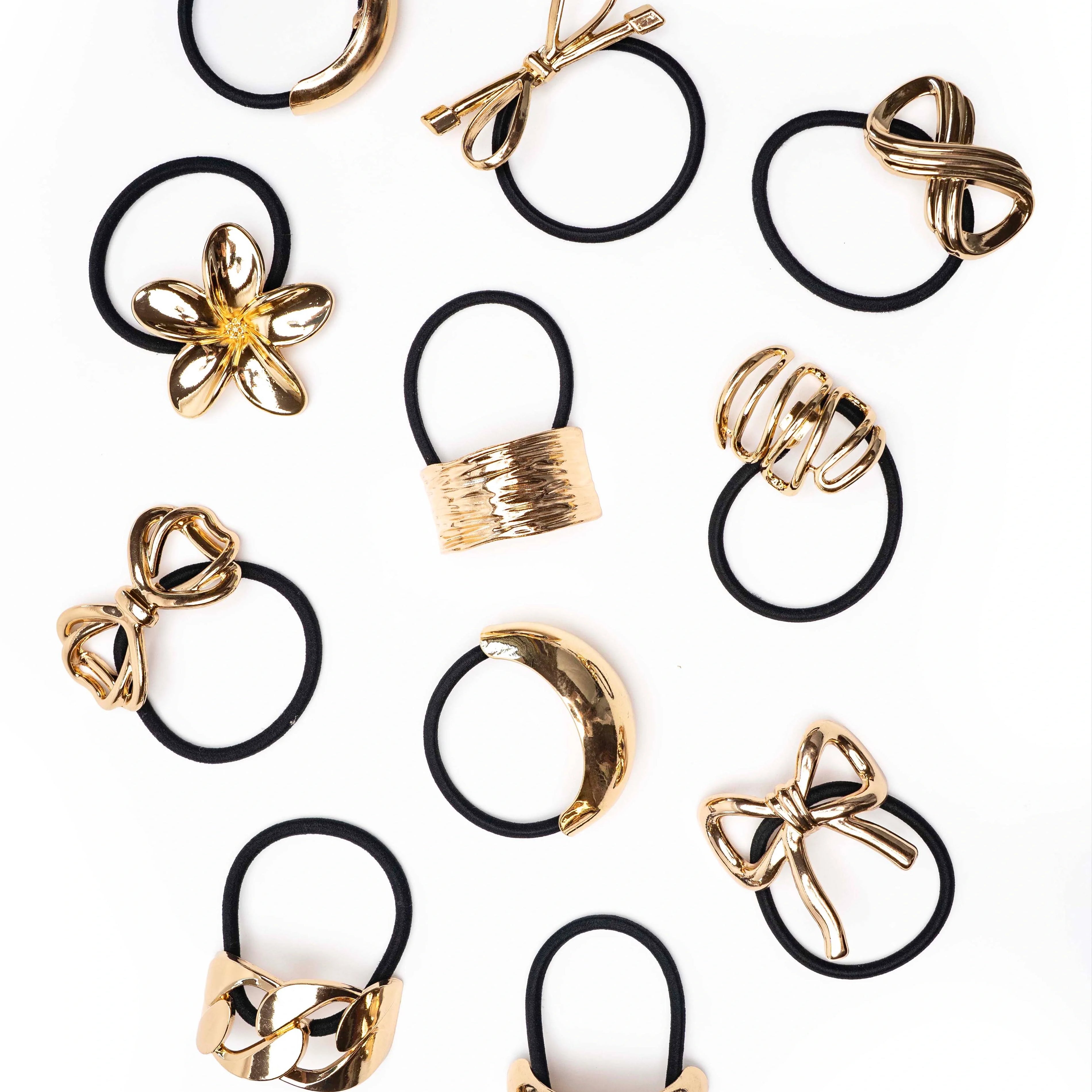 Golden HairTie Combo