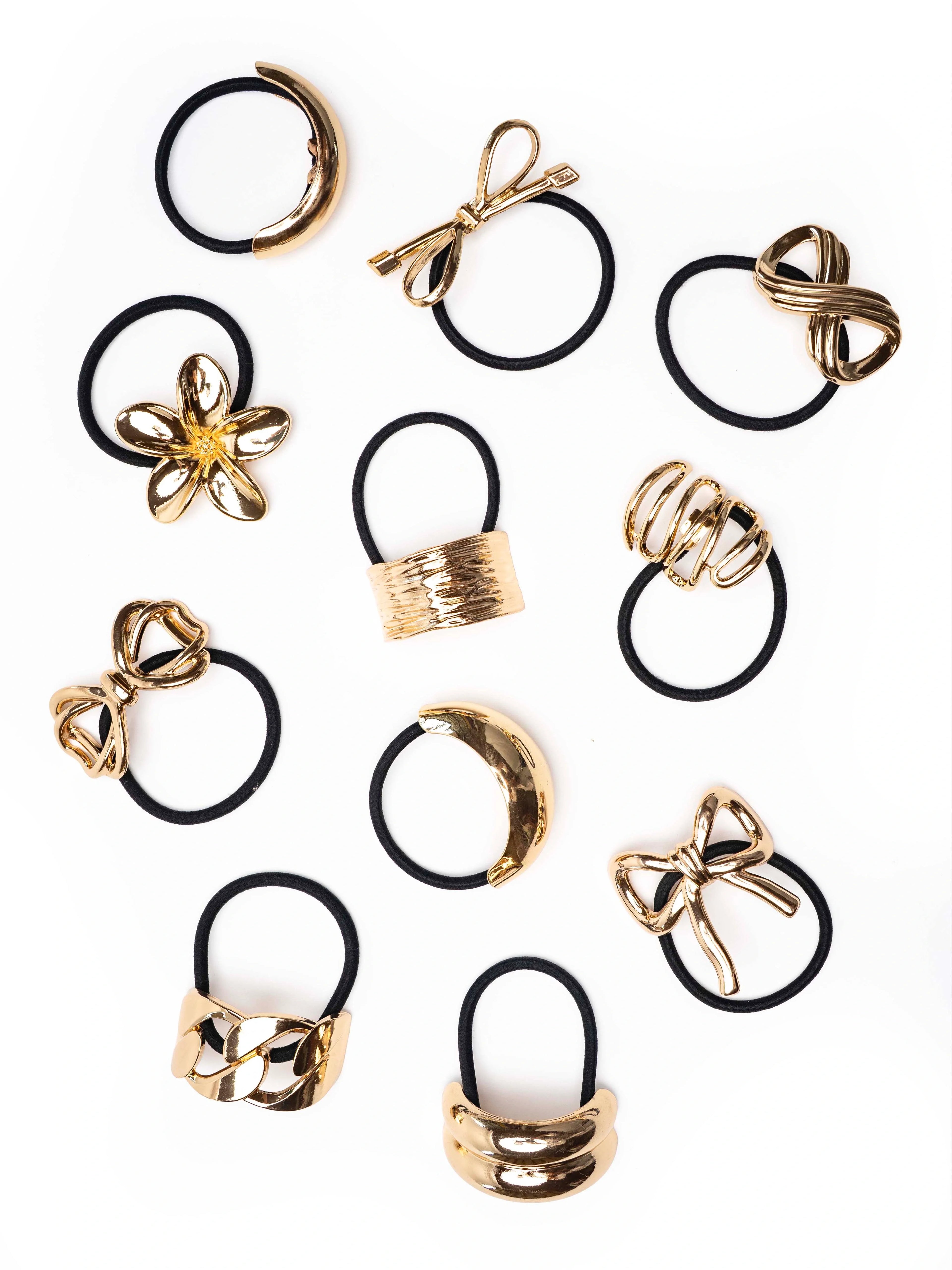 Golden HairTie Combo