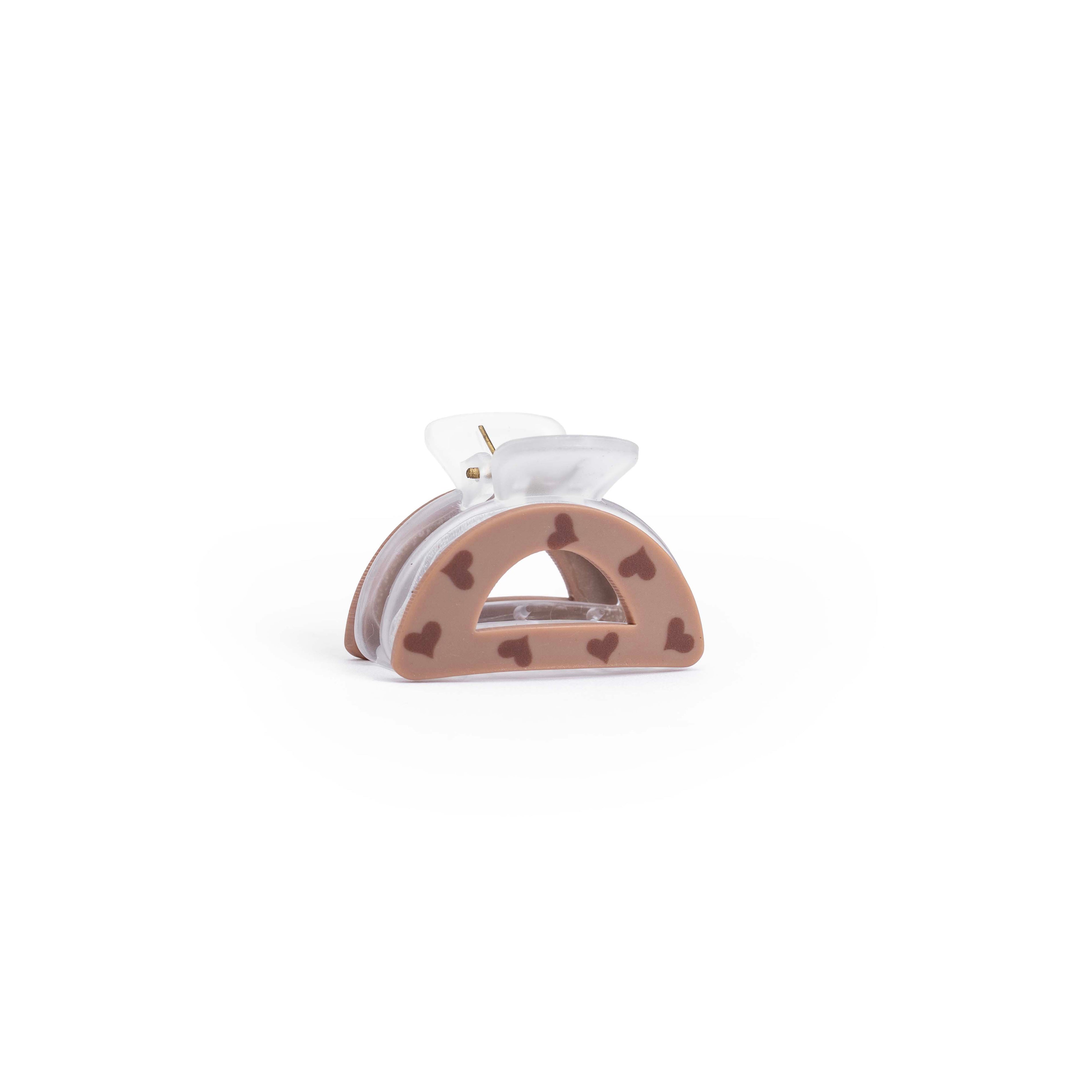 Heart Dot Hair Claw - Small