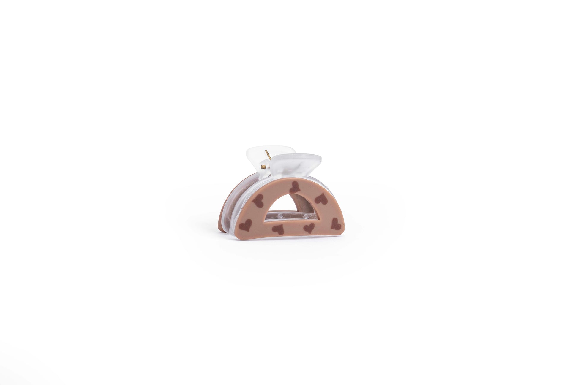 Heart Dot Hair Claw - Small