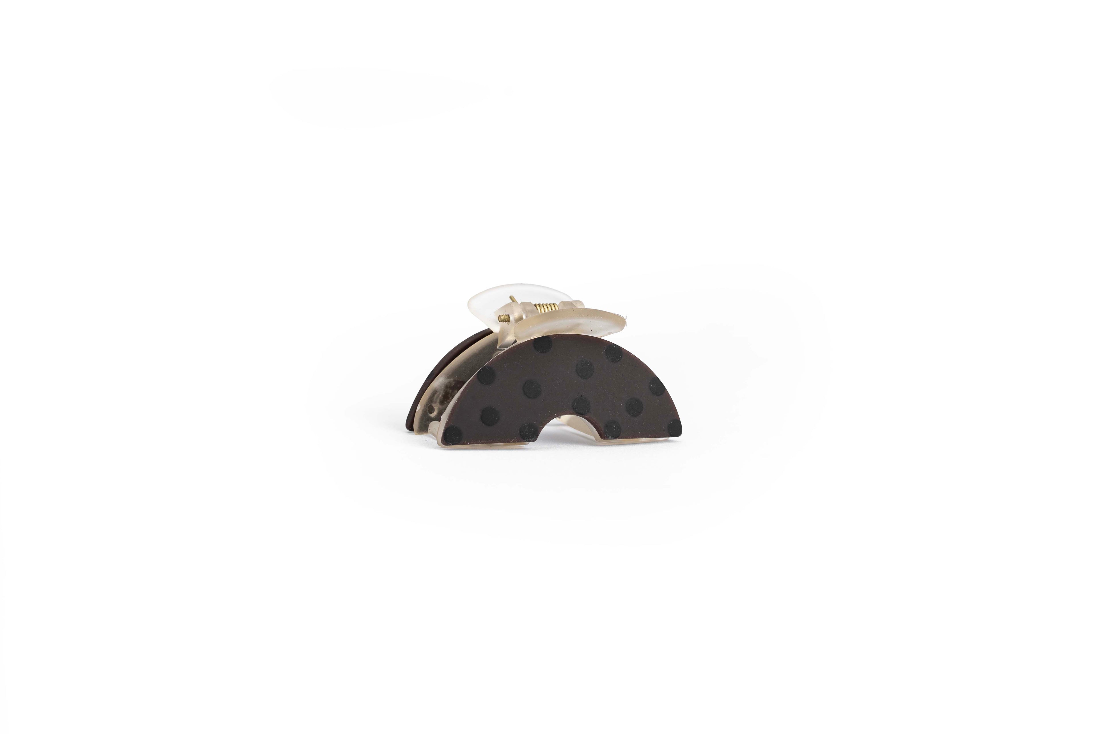 Polka Dot Hair Claw - Small