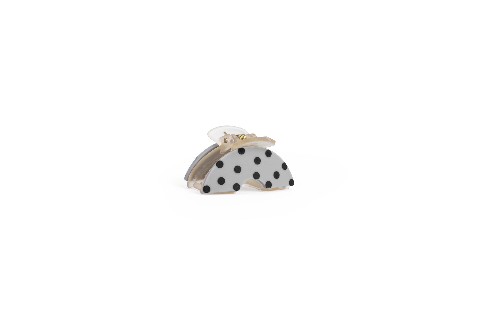 Polka Dot Hair Claw - Small