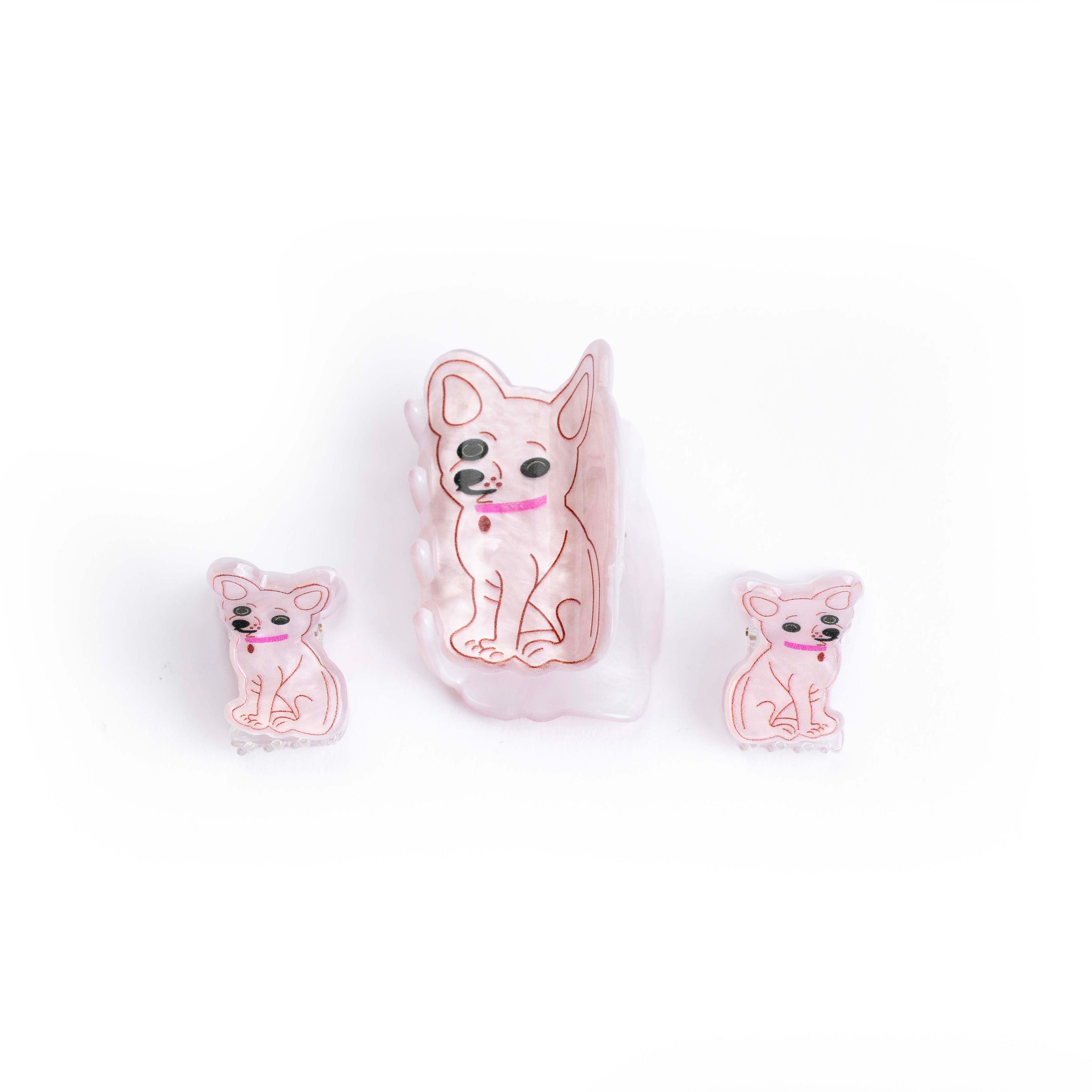Pink Puppy Claw - SET