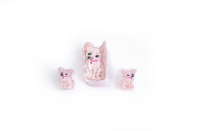 Pink Puppy Claw - SET
