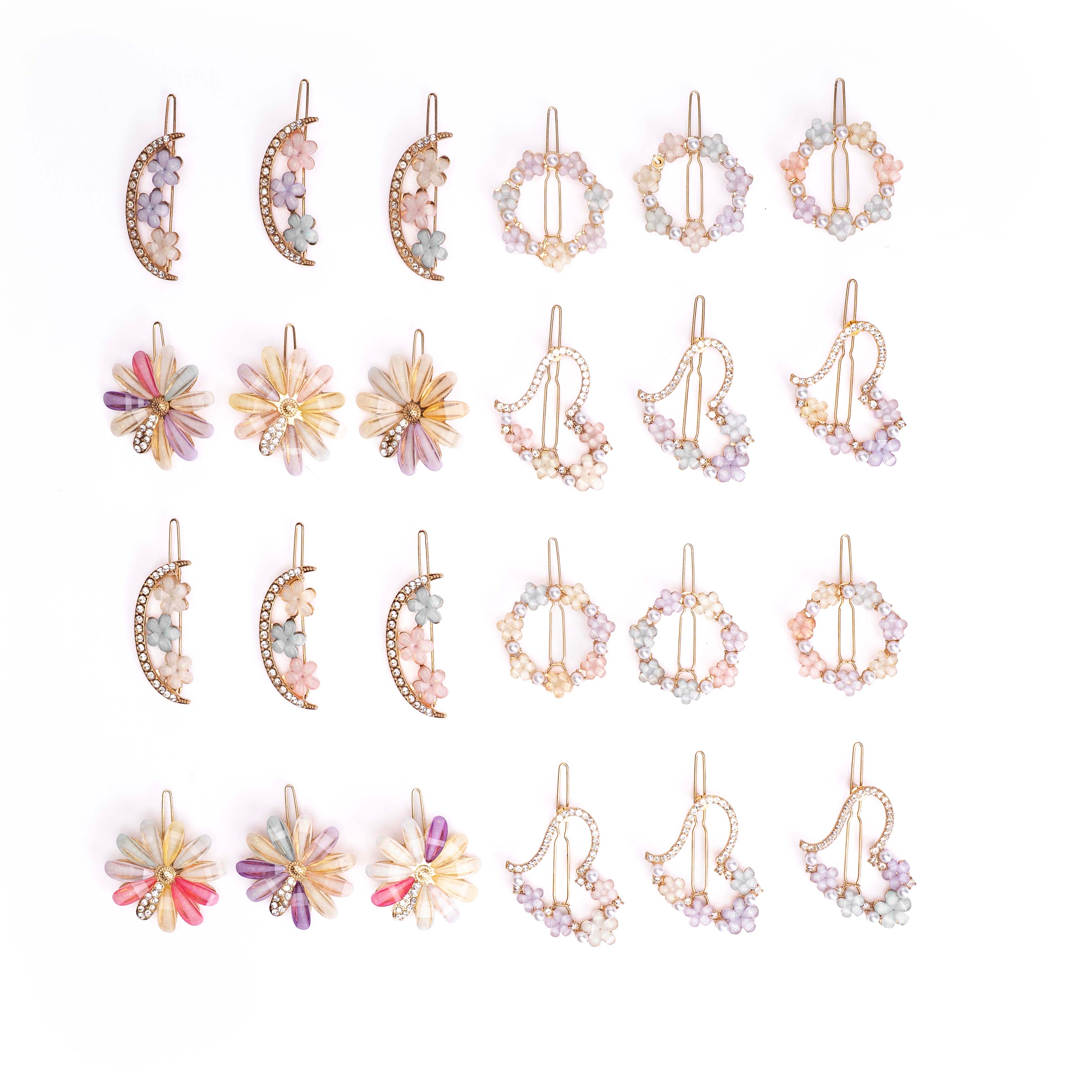 Floral Pearl Pin