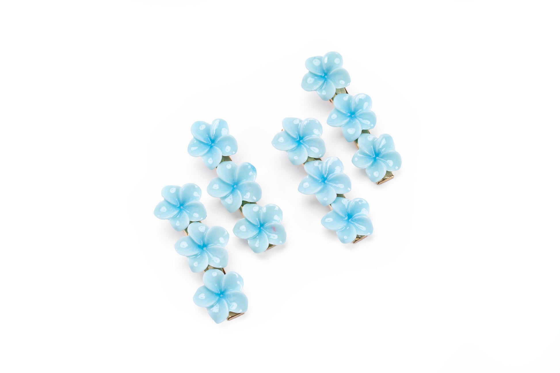 Floral Snap Clips