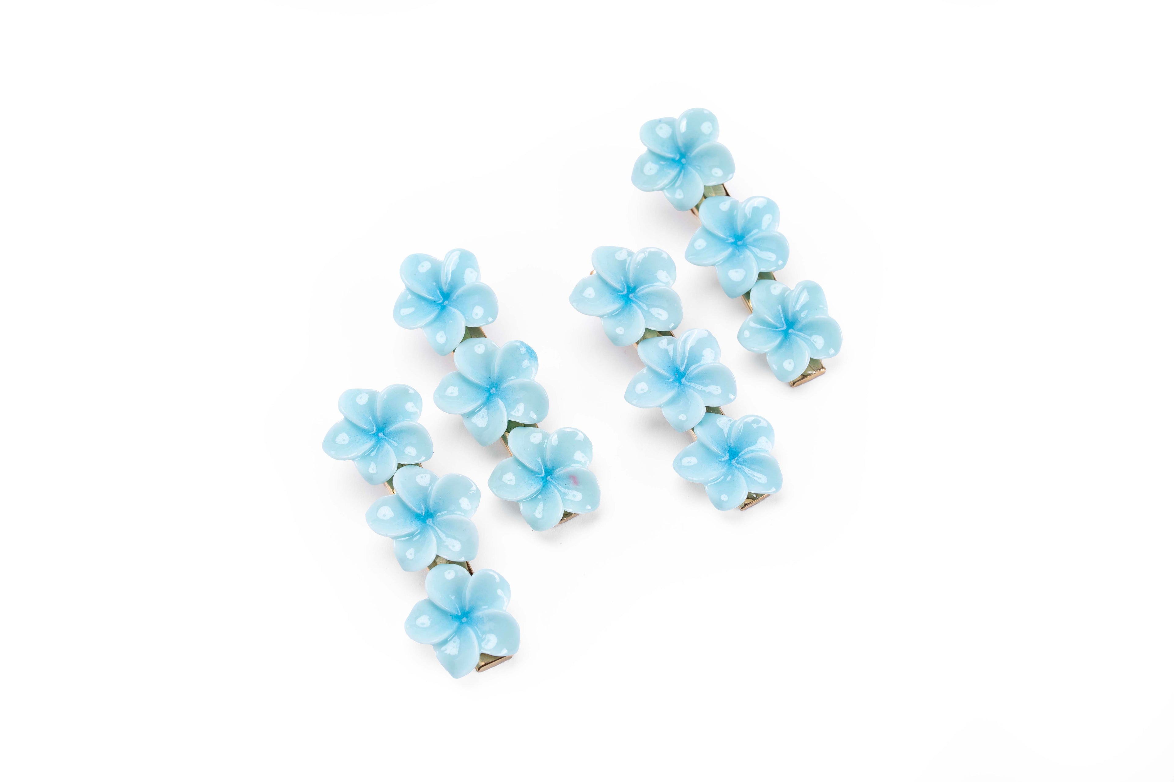 Floral Snap Clips