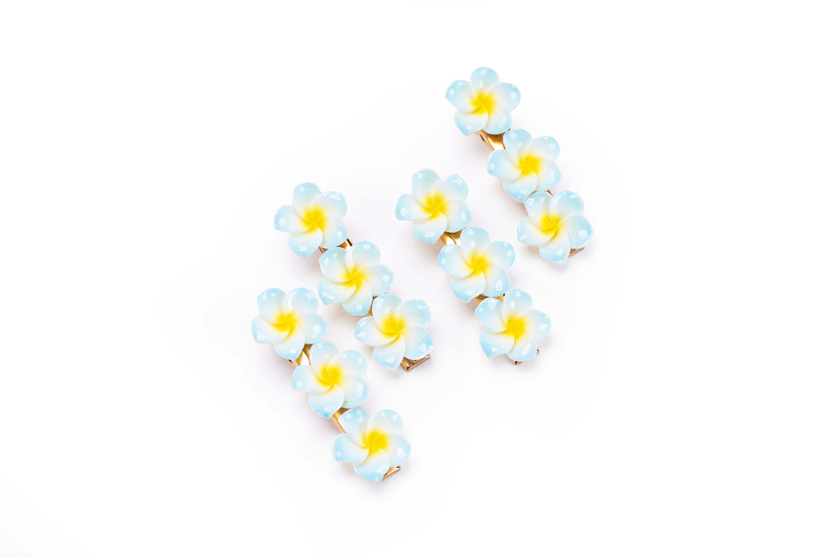 Floral Snap Clips