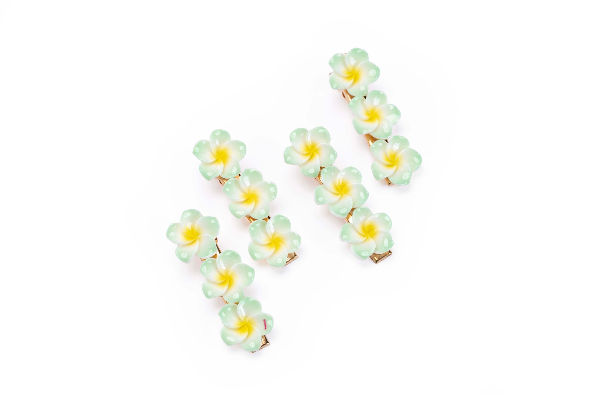 Floral Snap Clips