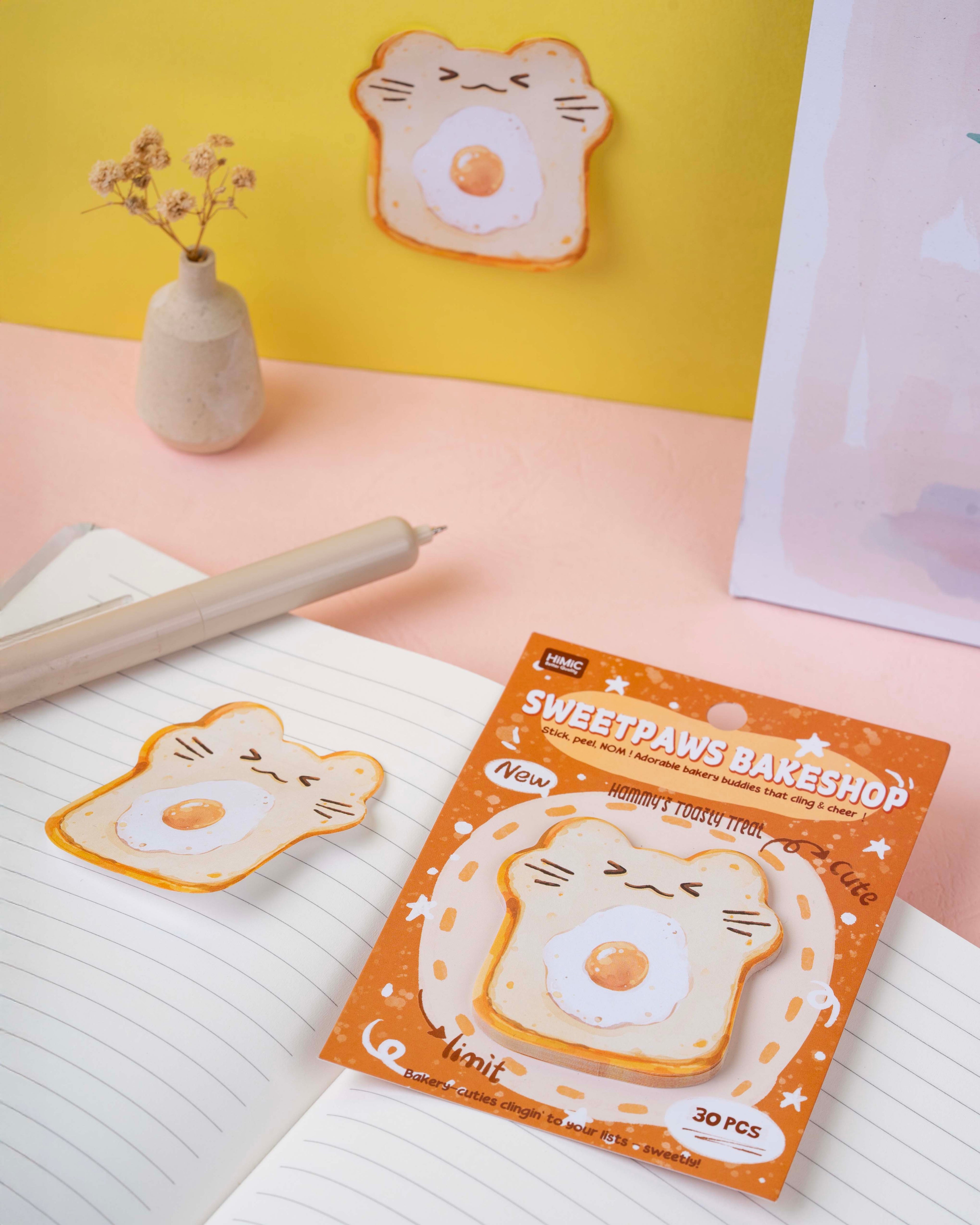Bakery Sticky Notes (6 pcs)