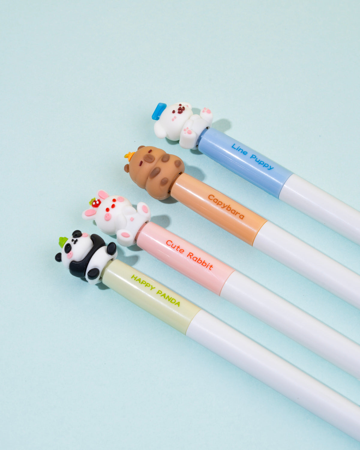 Cute Animal Character Gel Pen Set