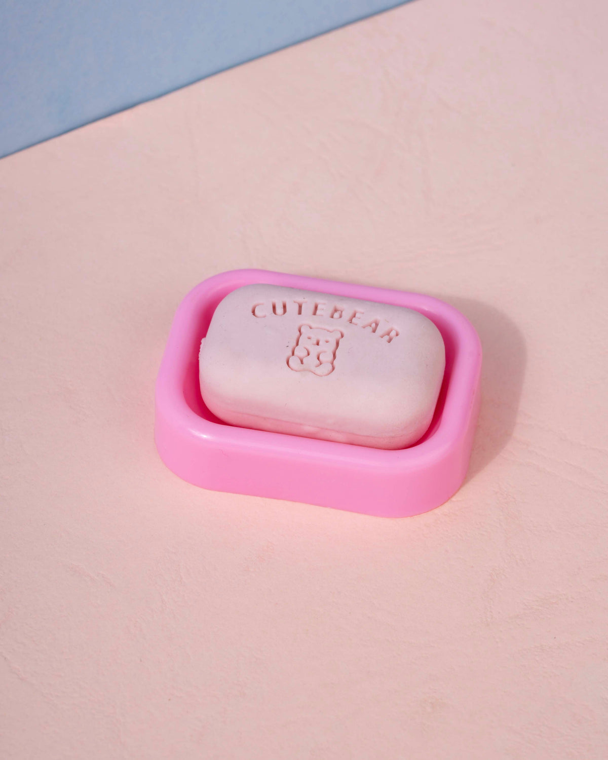 Cute Soap Shape Eraser with Mini Holder – Removable Eraser & Keeping Case
