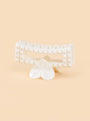 Studded Heart Frame Claw - Medium