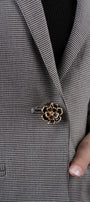 Black Floral Bloom