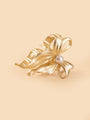 Metal Pearl Bow - Medium