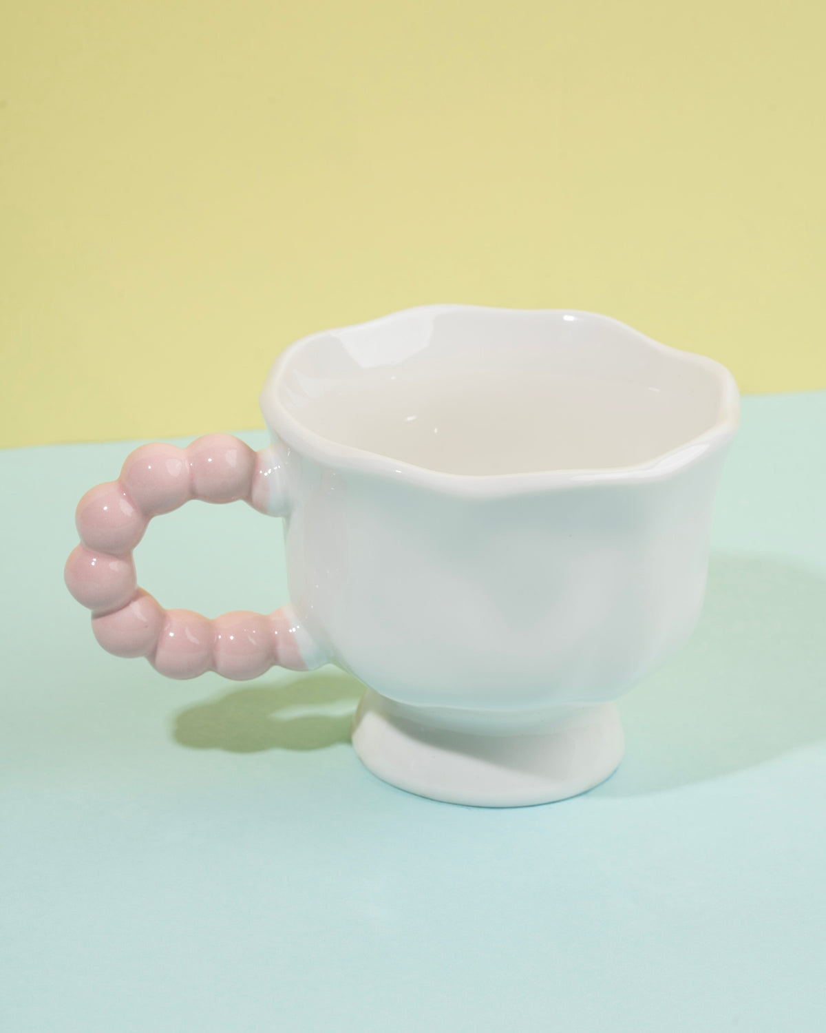 Ceramic Printed Mug with Spoon