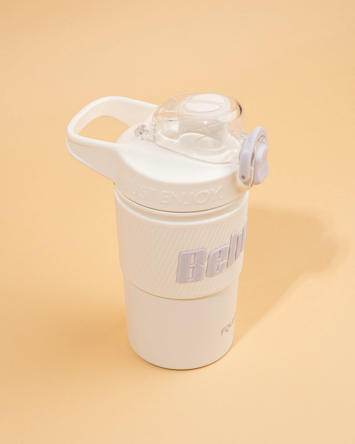 Stainless Steel Insulated Sipper Bottle with Silicone Sleeve & Handle – 480 ML