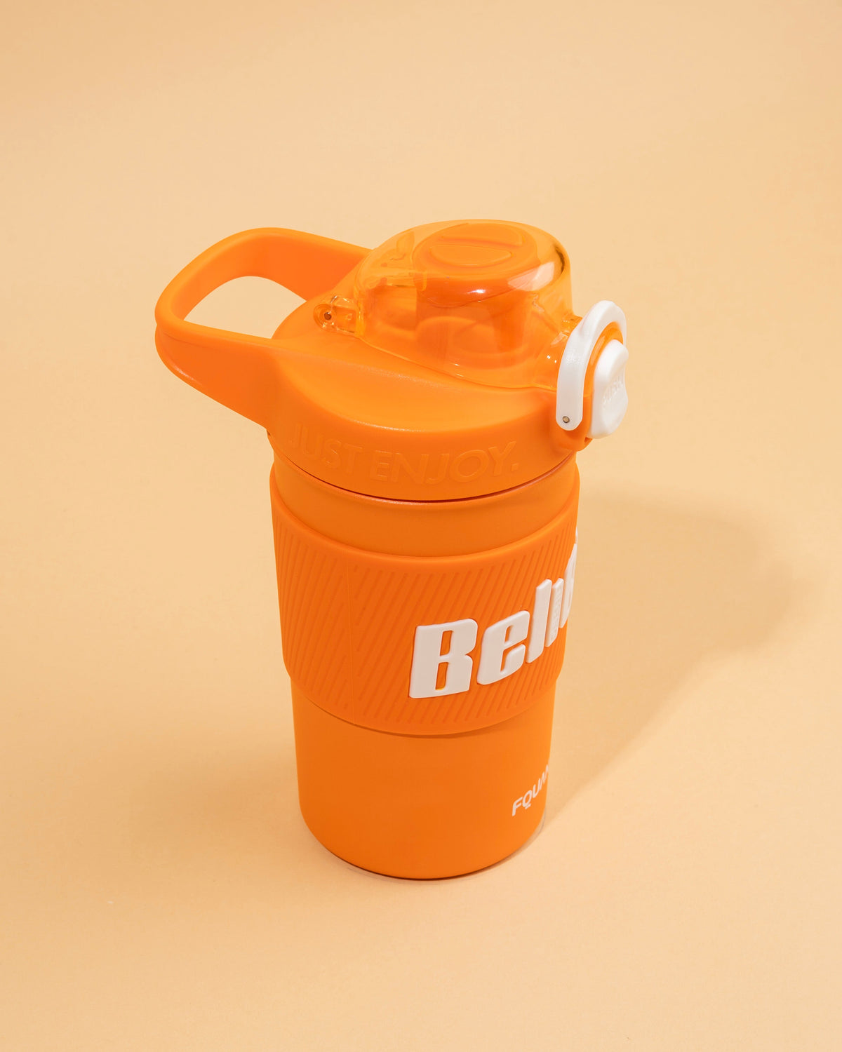 Stainless Steel Insulated Sipper Bottle with Silicone Sleeve & Handle – 480 ML
