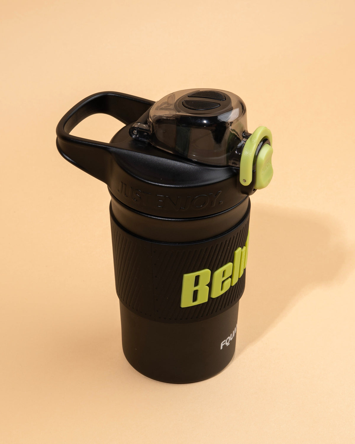 Stainless Steel Insulated Sipper Bottle with Silicone Sleeve & Handle – 480 ML