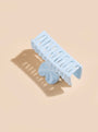 Studded Heart Frame Claw - Medium
