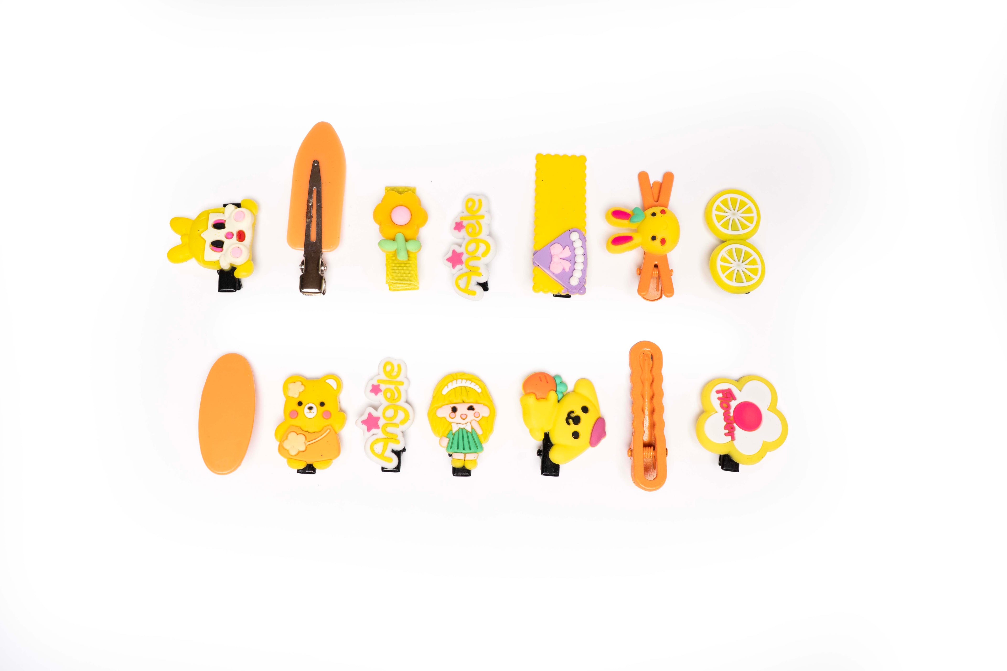 Kawaii Snap Clips Set