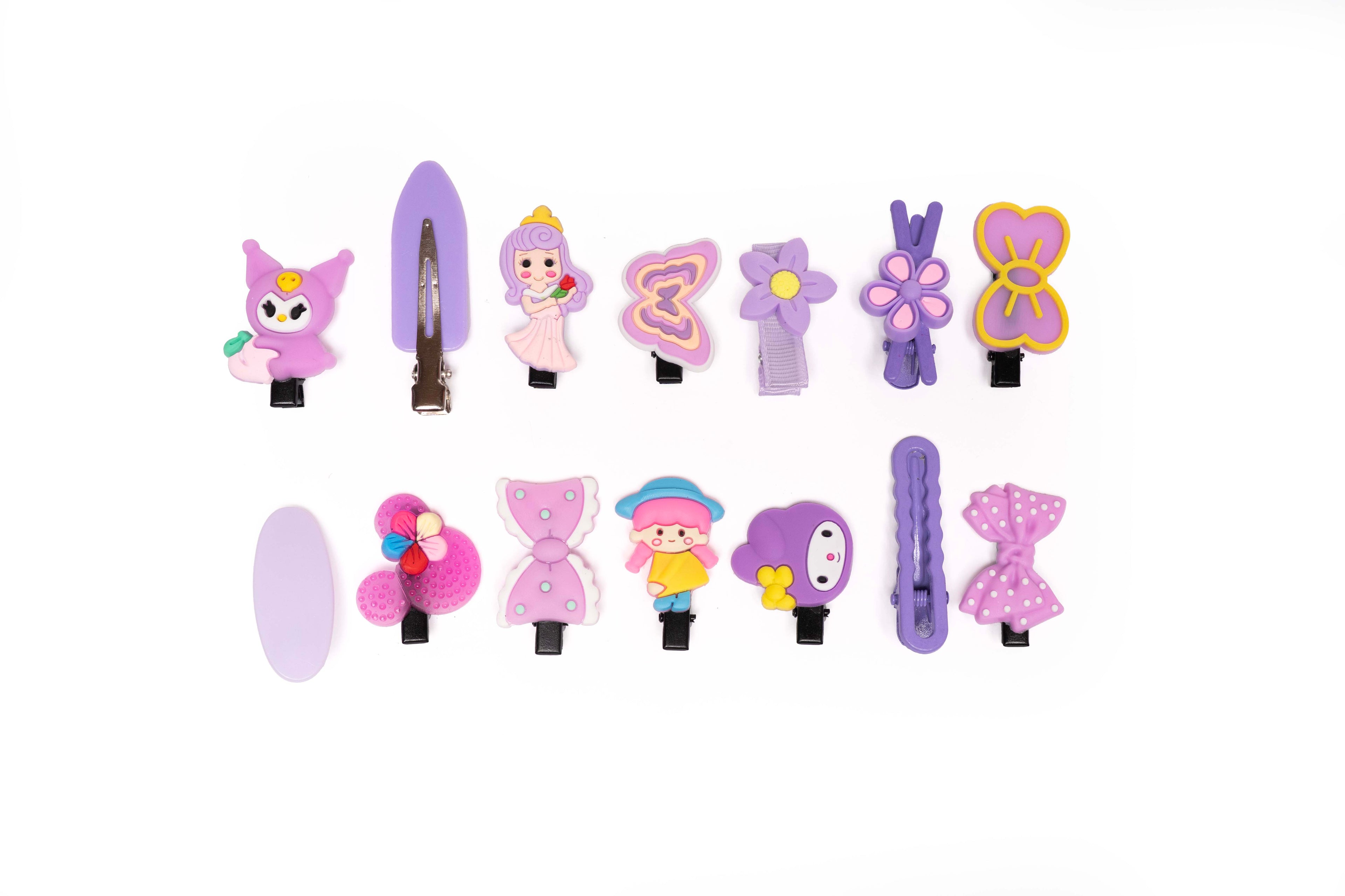 Kawaii Snap Clips Set
