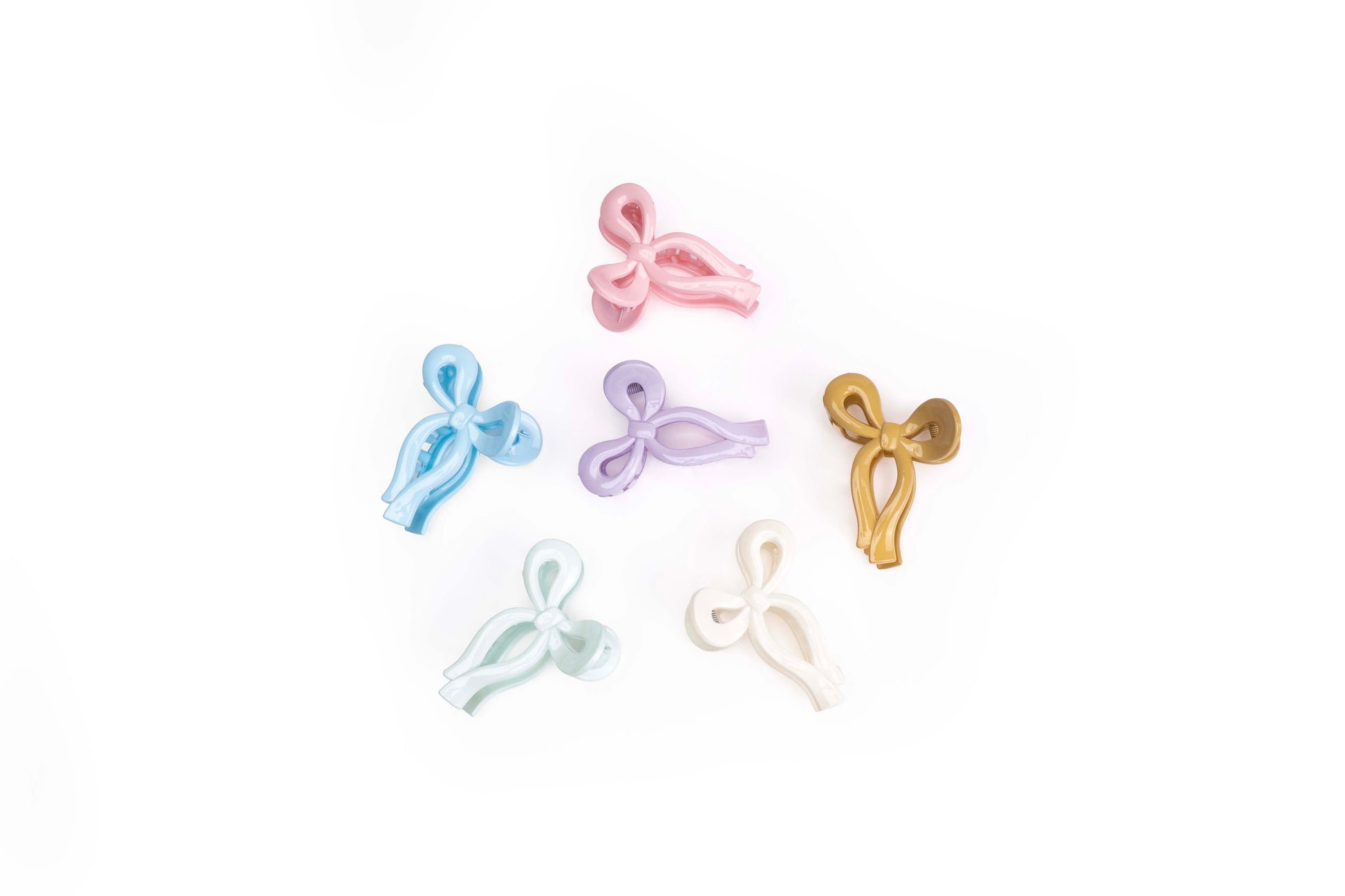 Pastel Bow Clip - Medium