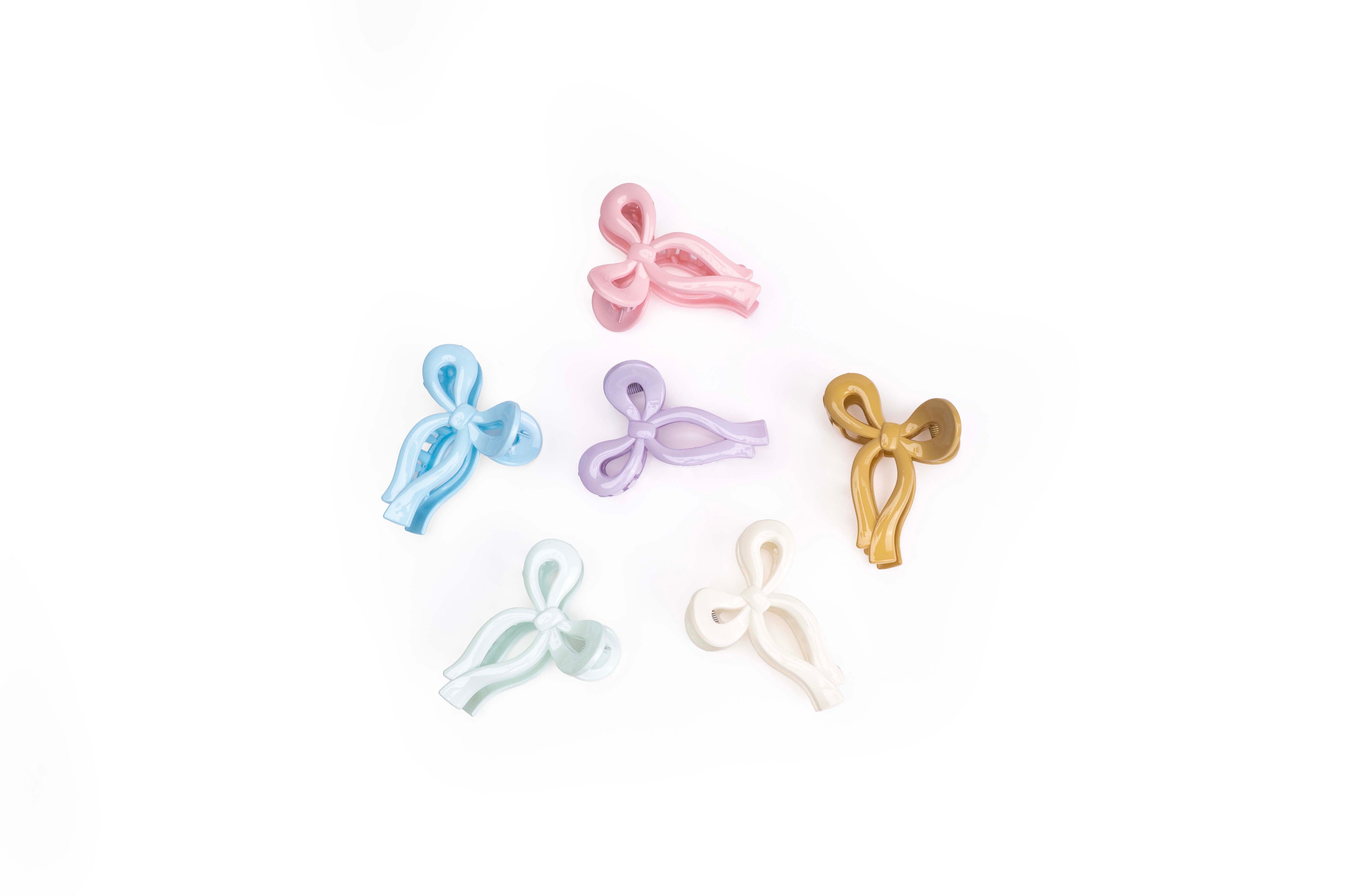 Pastel Bow Clip - Medium