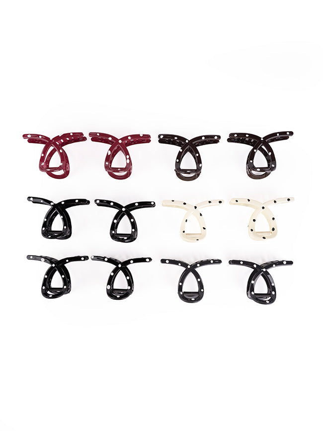 Polka Twist Claw - Medium