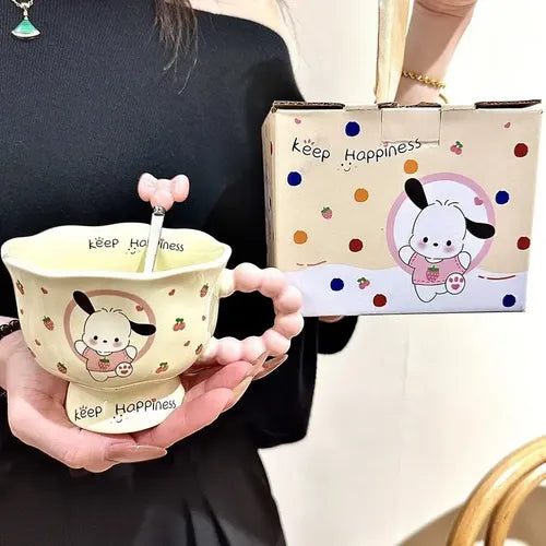 Cartoon Ceramic Mug Set