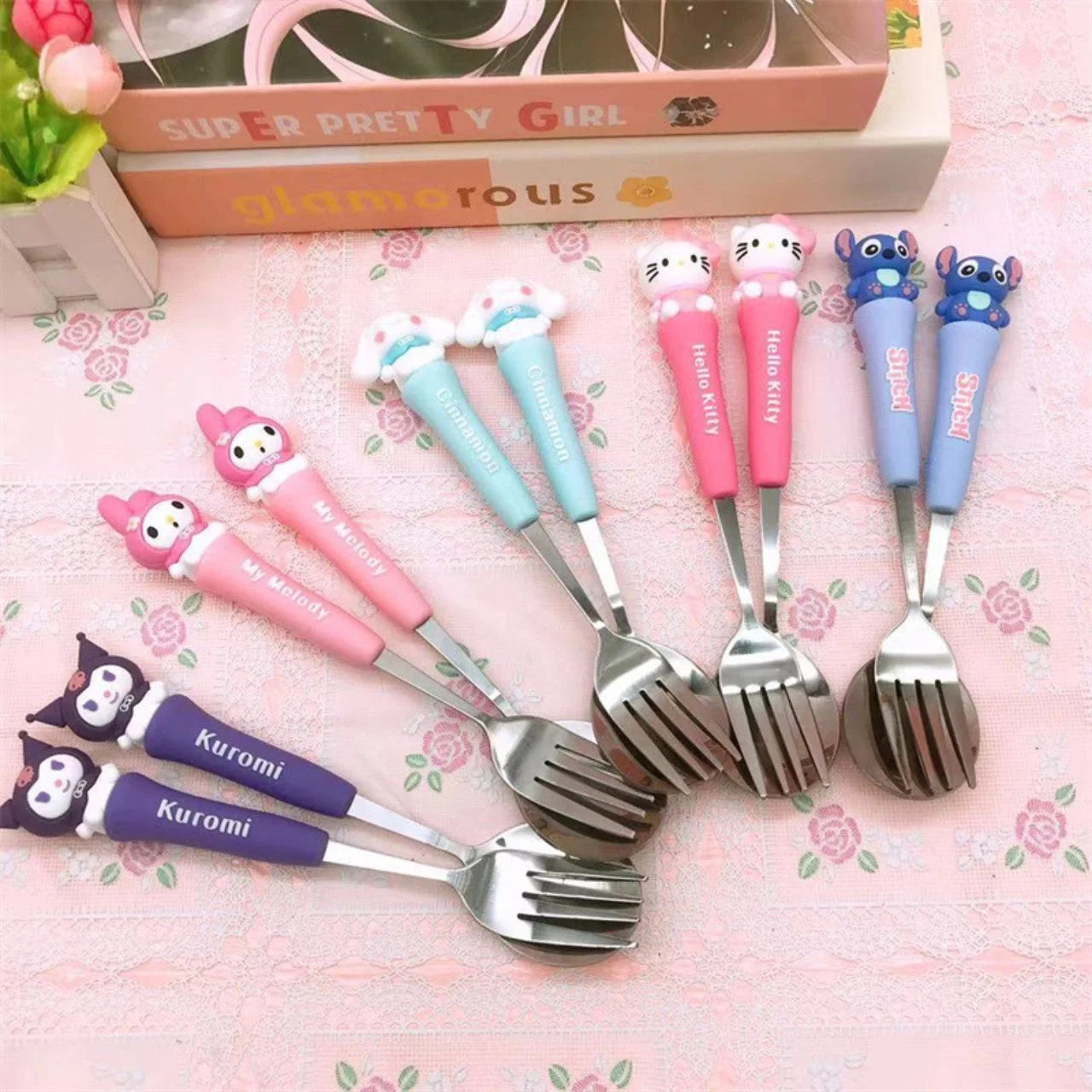 Cute Fork Cutlery Set