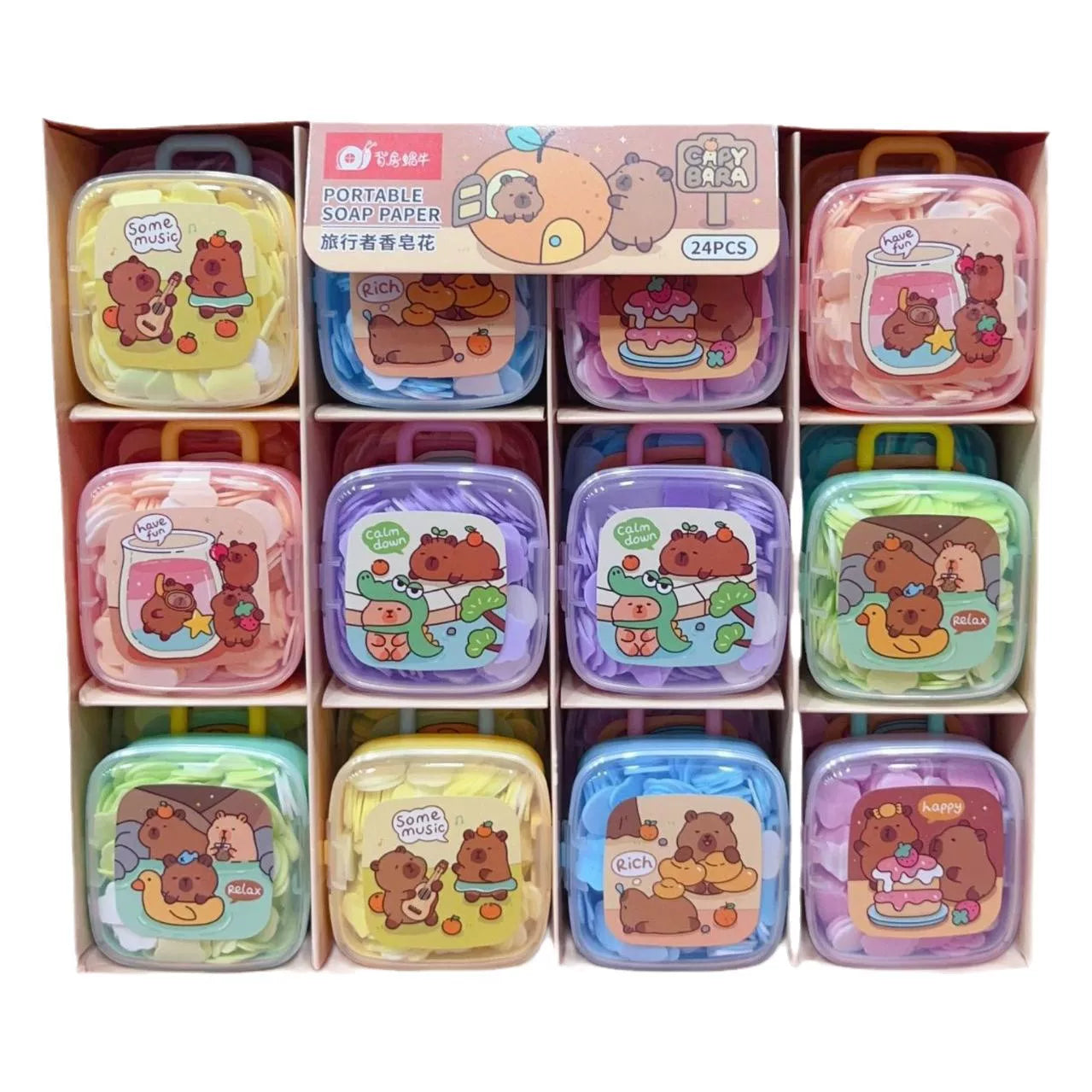 Capybara Paper Soap