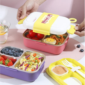 3 Compartments Smart Storage